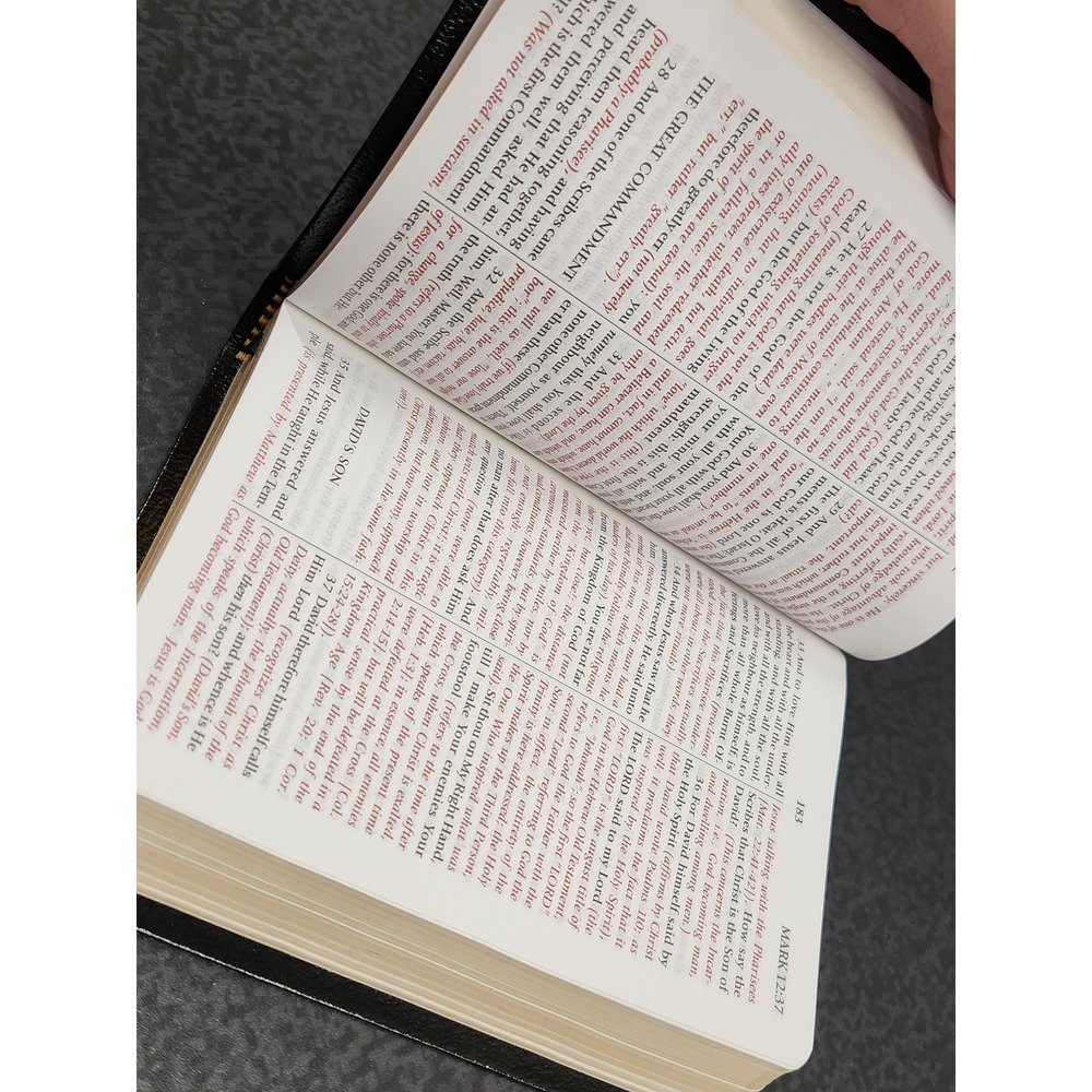 Expositor's New Testament Counselor's Edition KJV Black Bonded Leather Swaggart - Picture 7 of 9